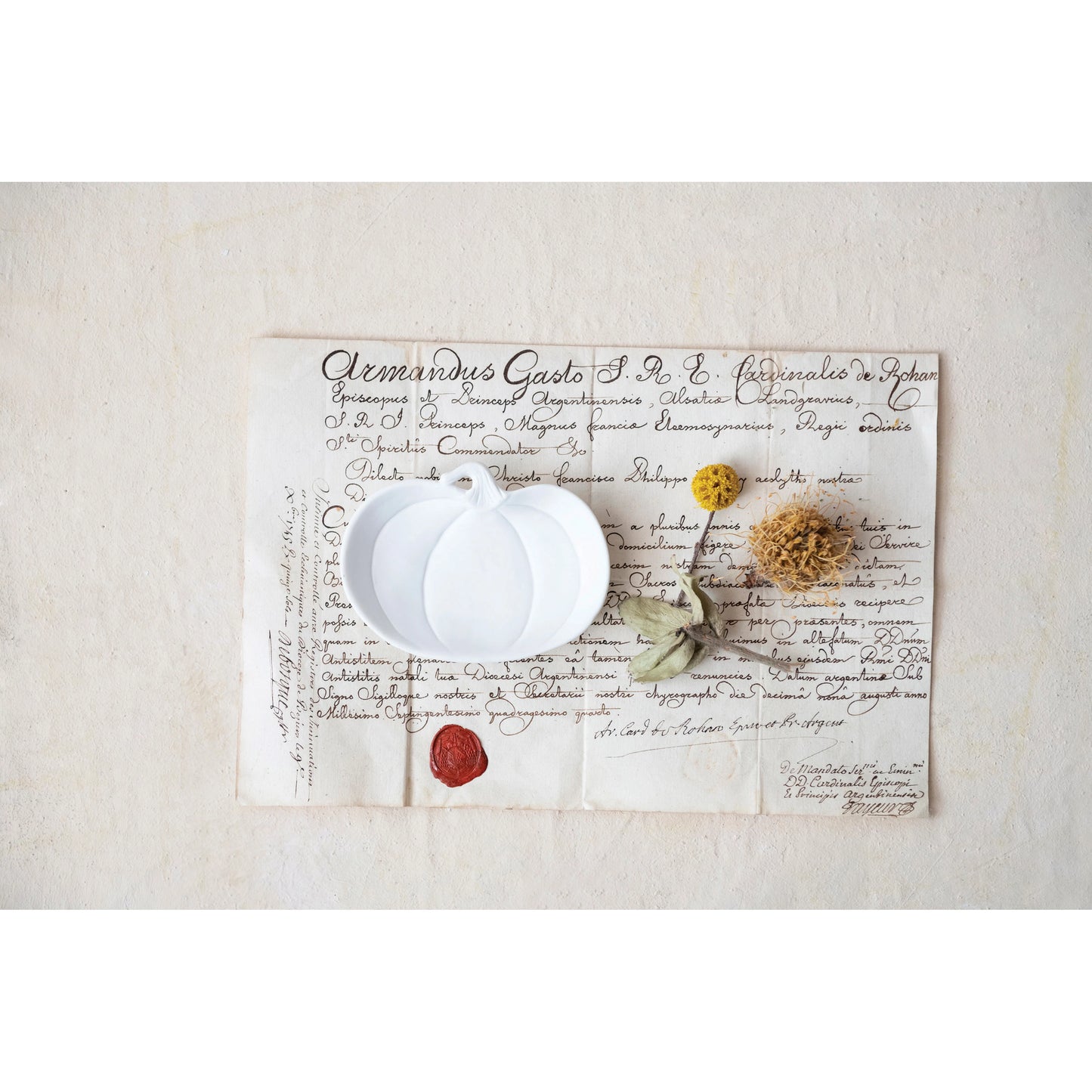 WHITE PUMPKIN DISH