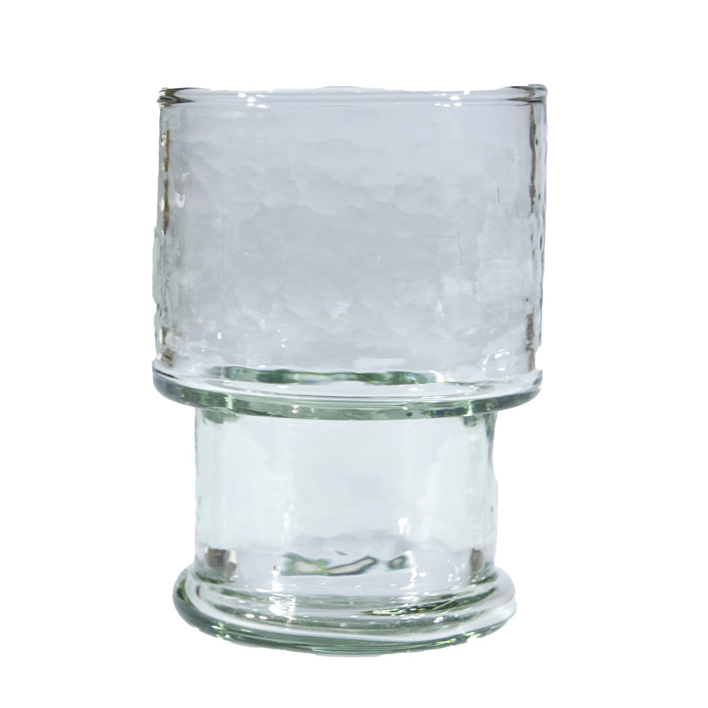 PEBBLED DRINKING GLASS