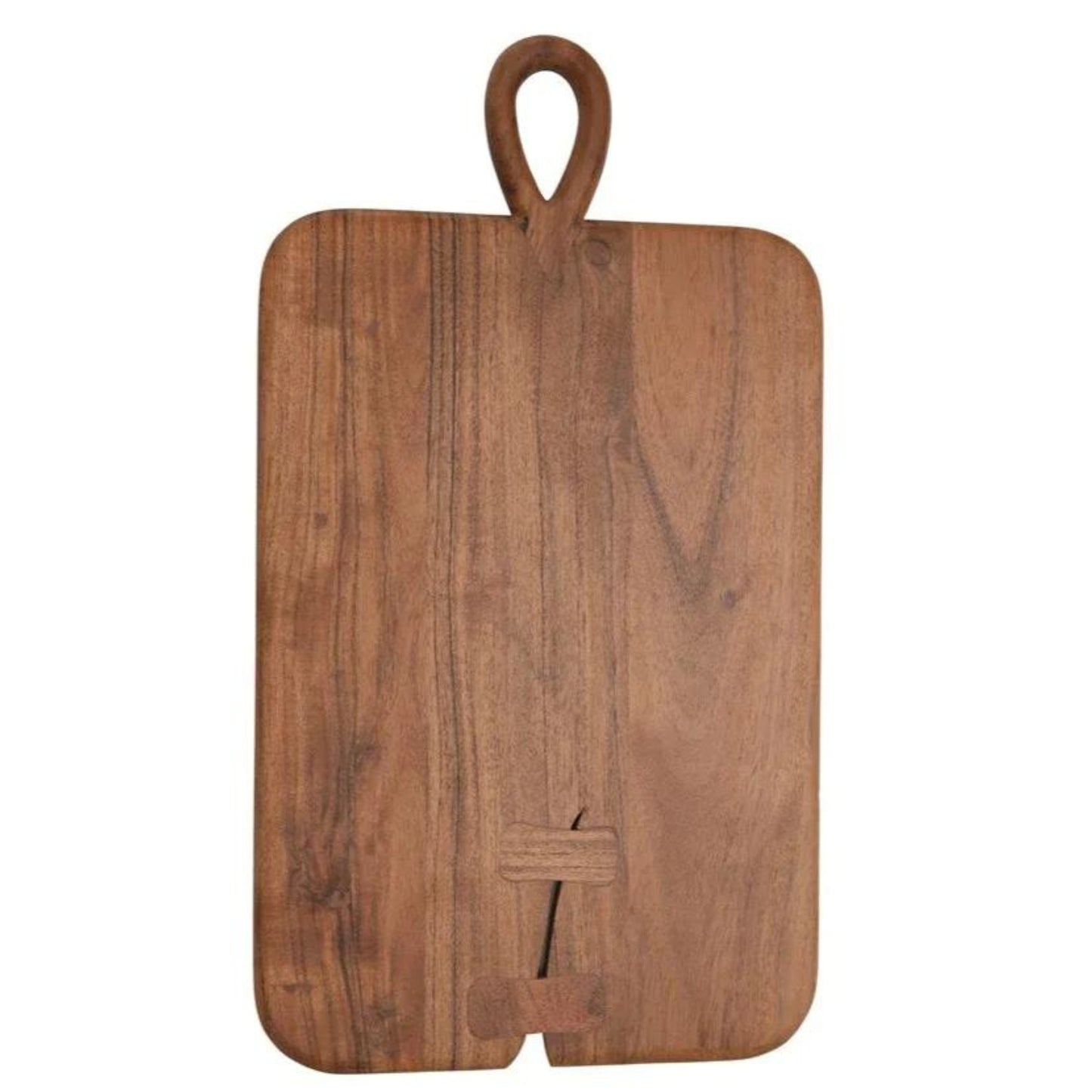 ACACIA WOOD BOARD WITH LOOP HANDLE