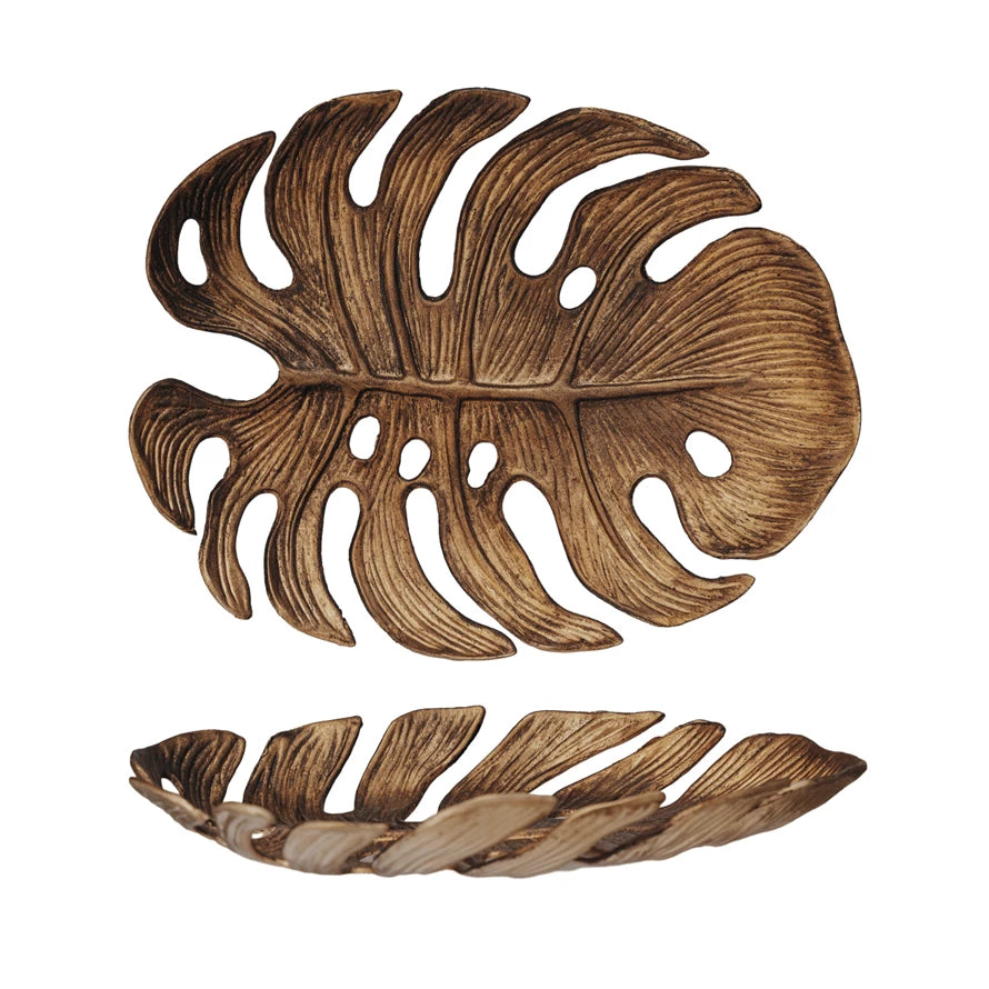 monstera decor DECORATIVE MONSTERA LEAF – Agate and Birch