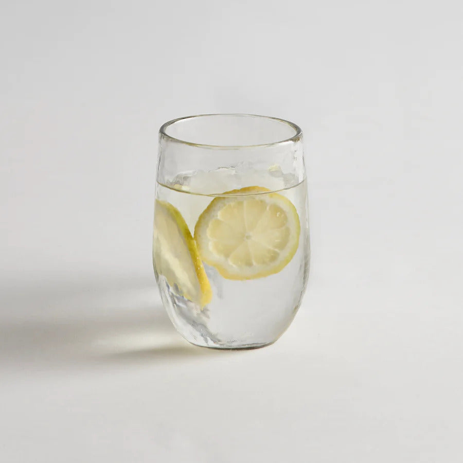 PEBBLED GLASSES - SET OF 4