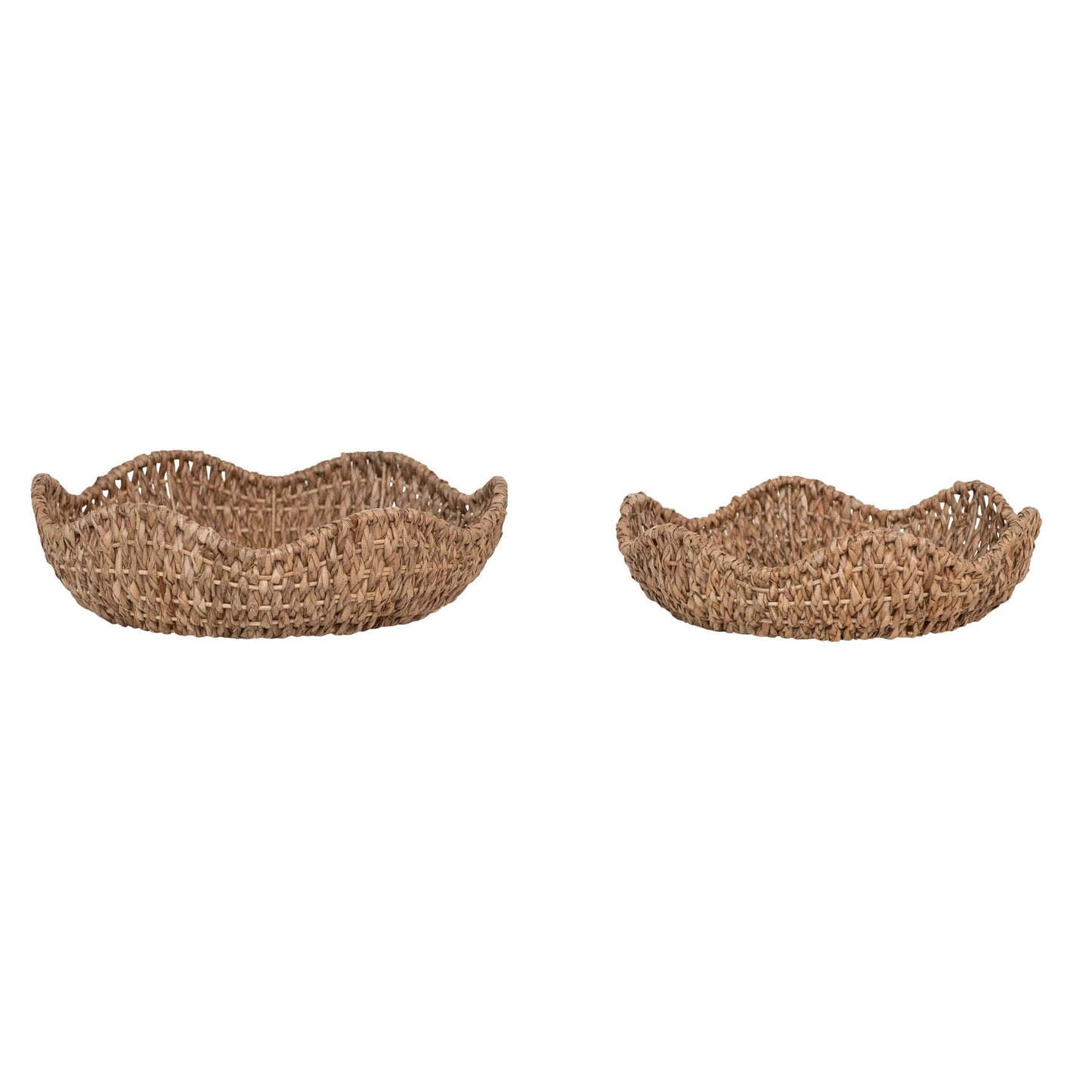 SCALLOPED EDGE BASKETS