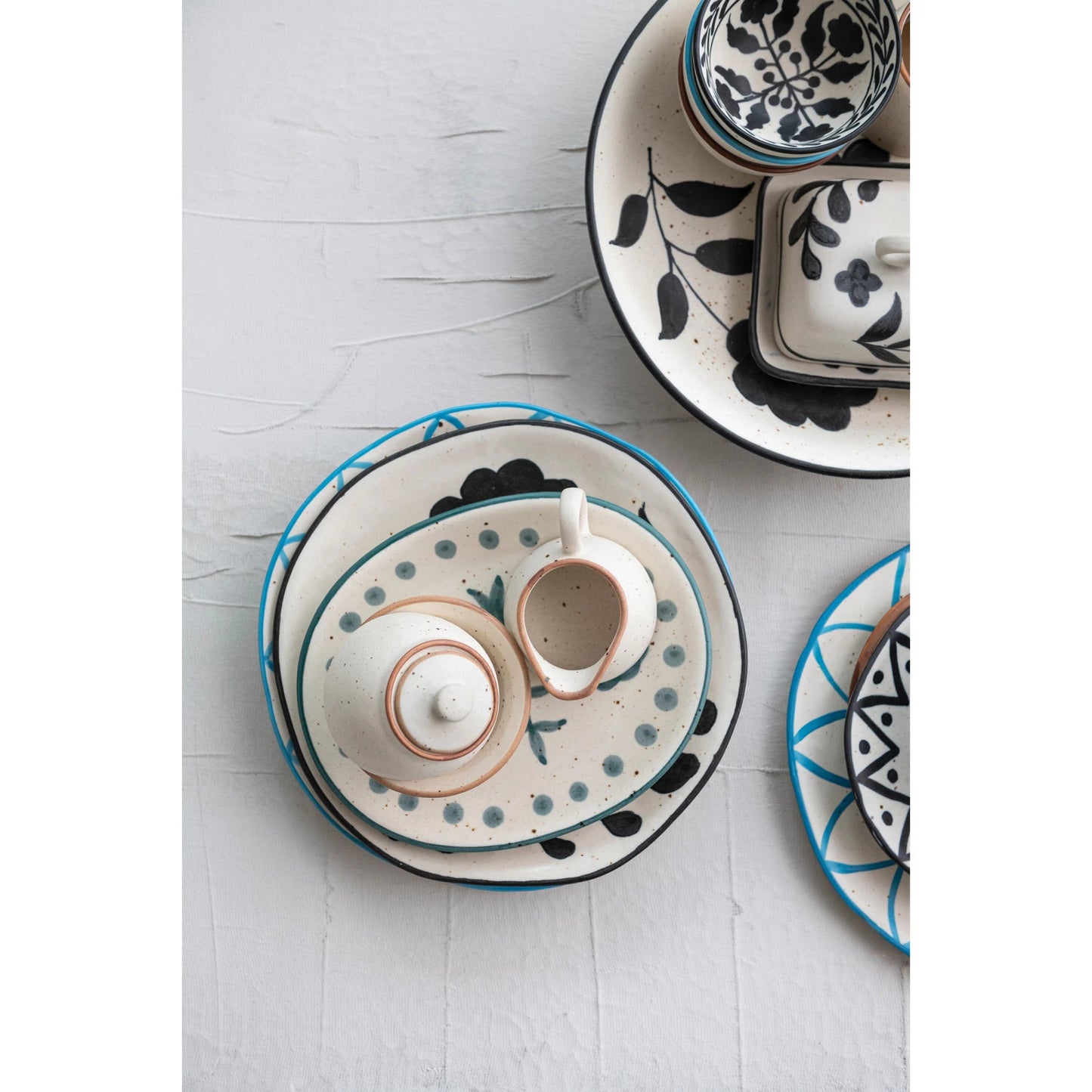 SPECKLED SUGAR AND CREAMER SET
