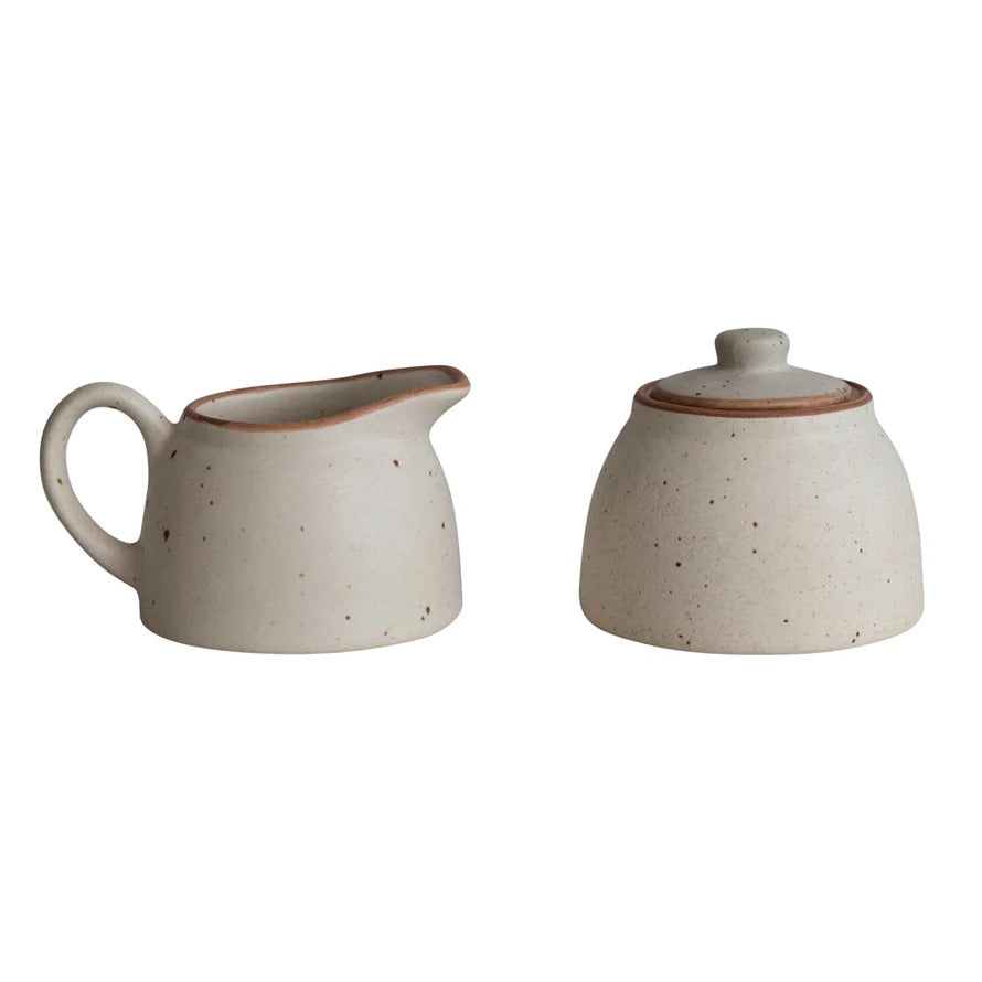 SPECKLED SUGAR AND CREAMER SET