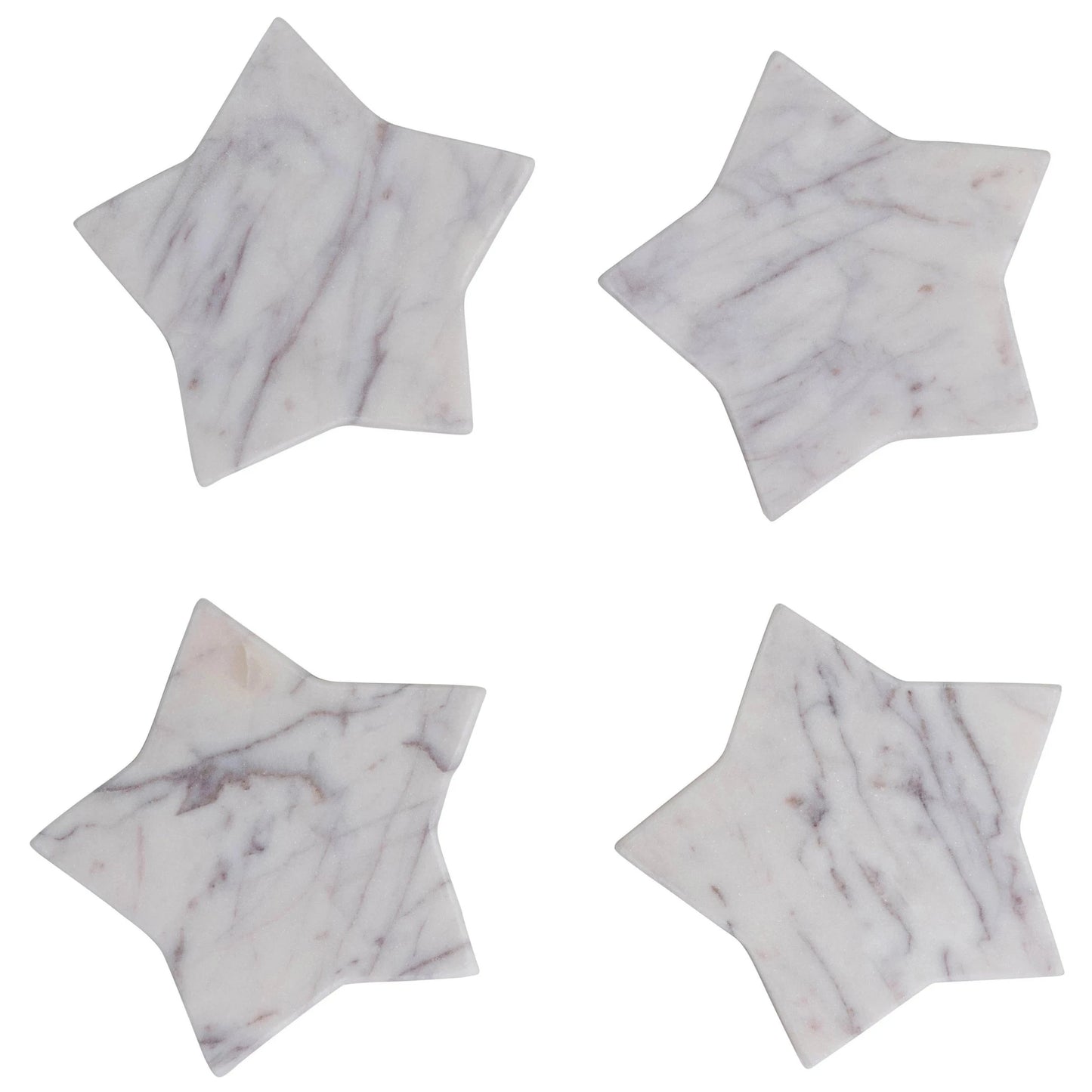 MARBLE STAR COASTERS