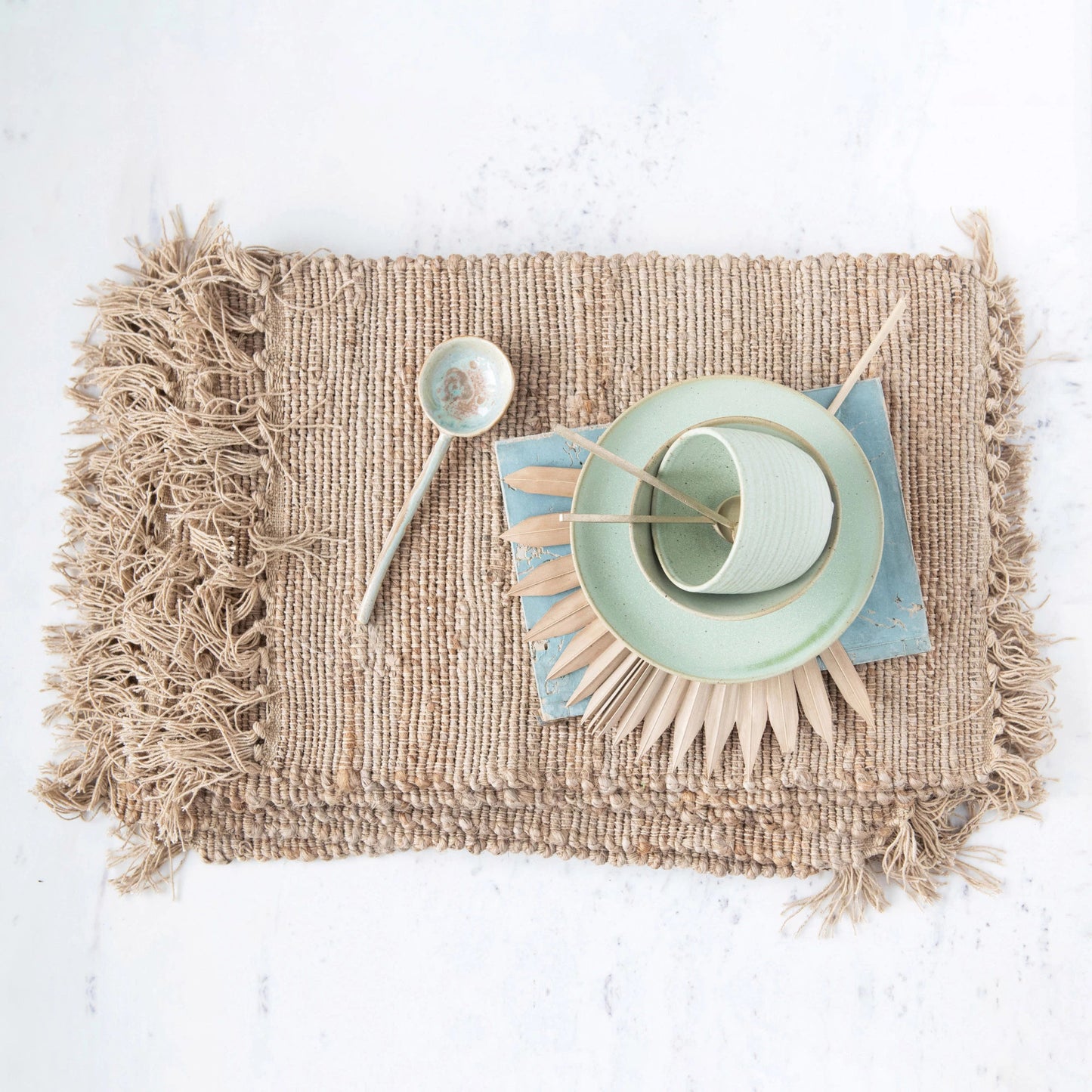 COTTON AND JUTE PLACEMAT